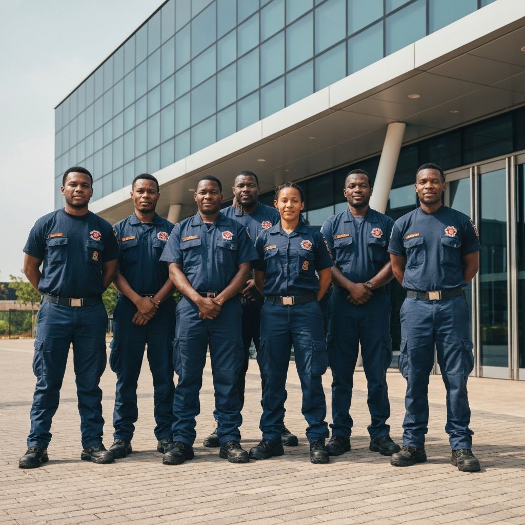 Letlakane Fire Solutions team